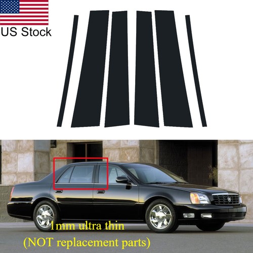 6pcs glossy black - 6pcs, pillar